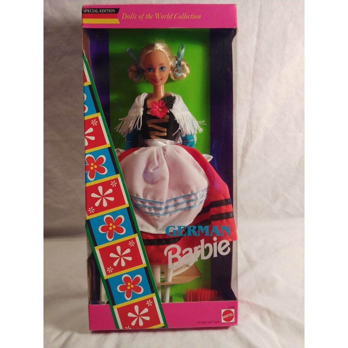 Barbie Dolls Of The World German Barbie 1994