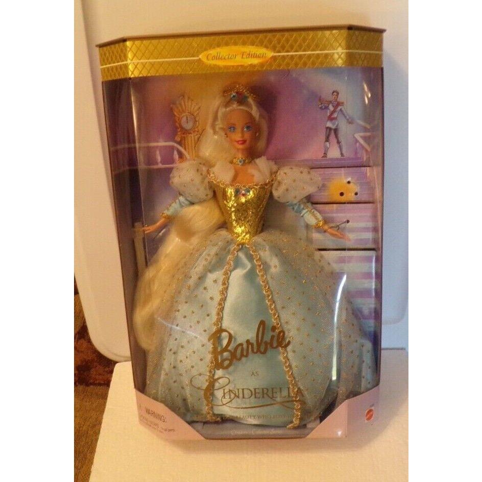 Look 1996 Mattel 16900 Barbie AS Cinderella Collector Edition Doll