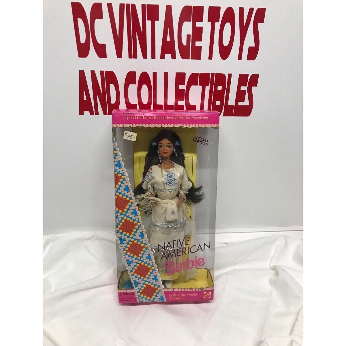 Vintage Mattel 1992 Barbie Native American No.1753 Nrfb