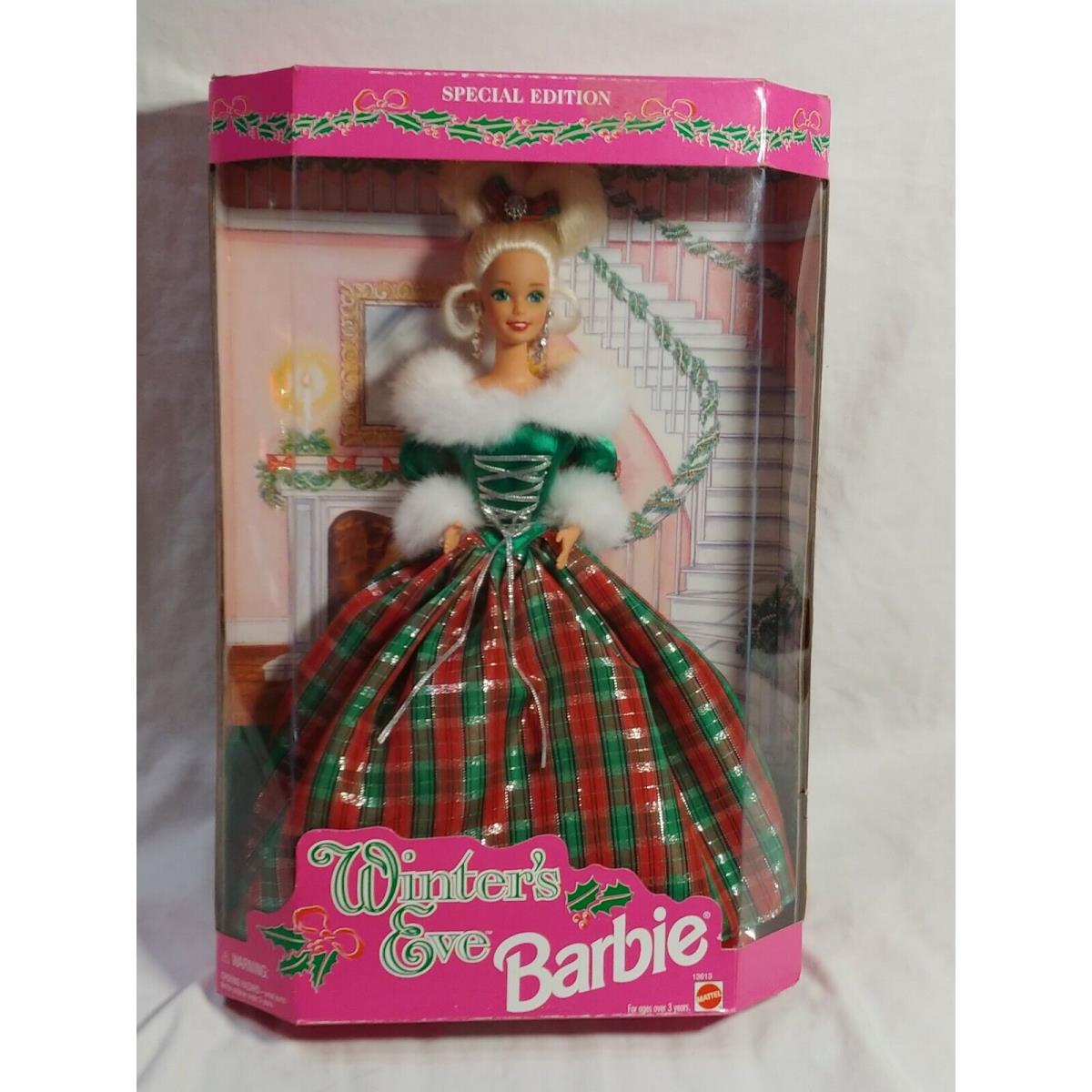 Vintage Mattel Winters Eve Barbie Special Edition 1994