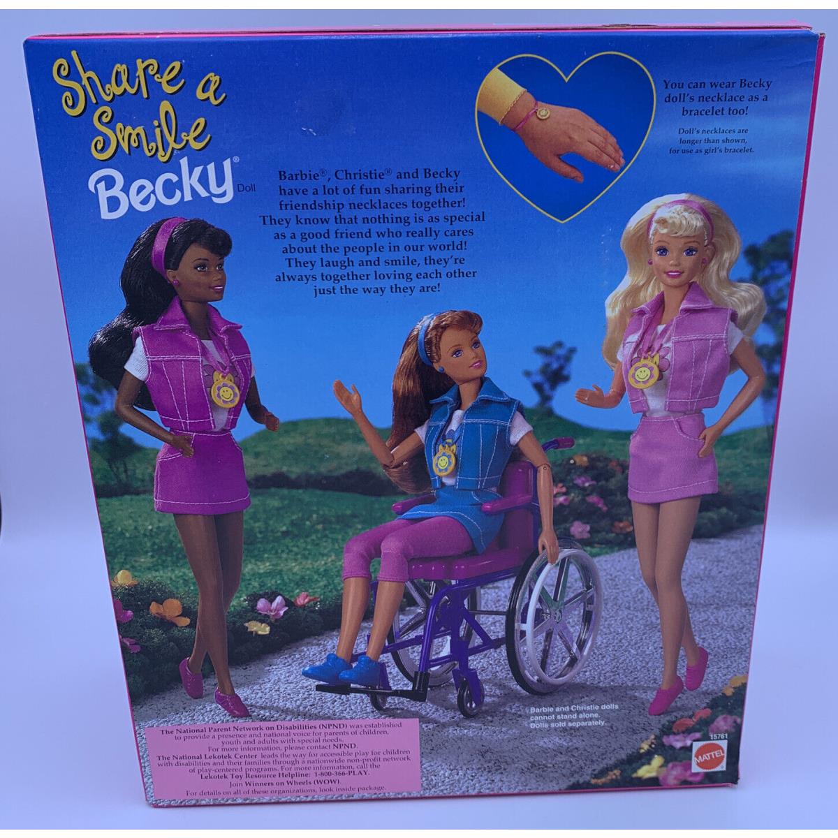 Barbie Share a Smile Becky Doll