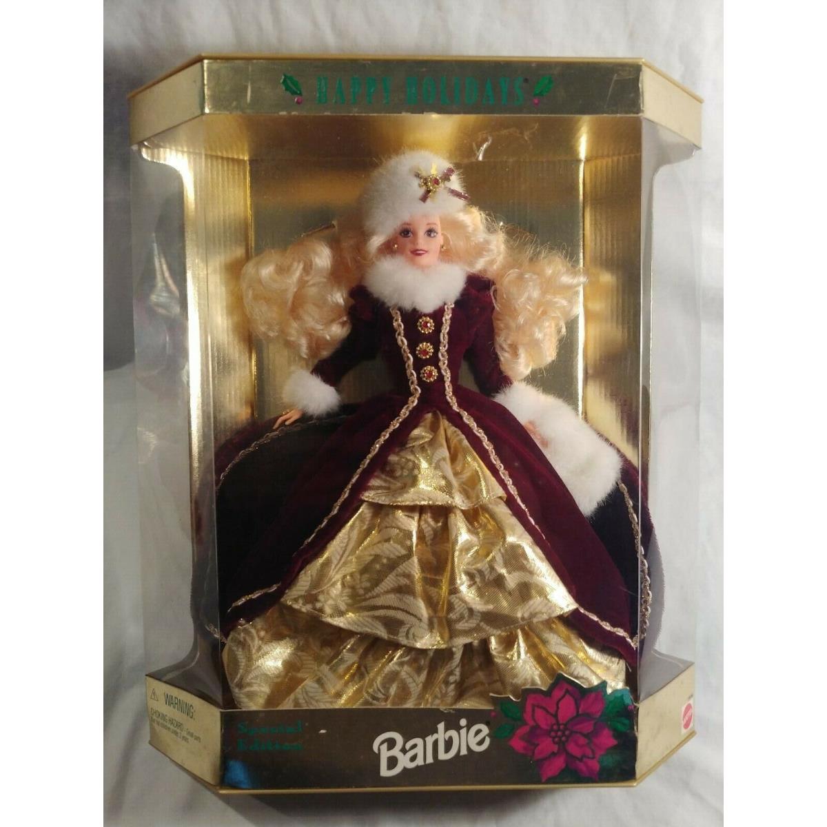 Mattel Happy Holidays Barbie Special Edition 1996