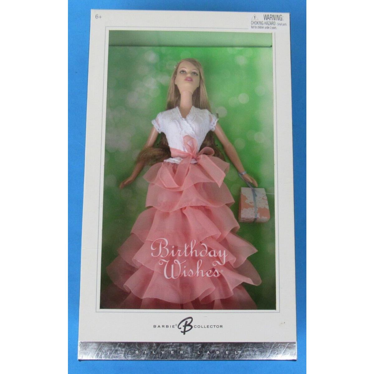 Mattel G8095 Barbie Birthday Wishes Silver Label Doll