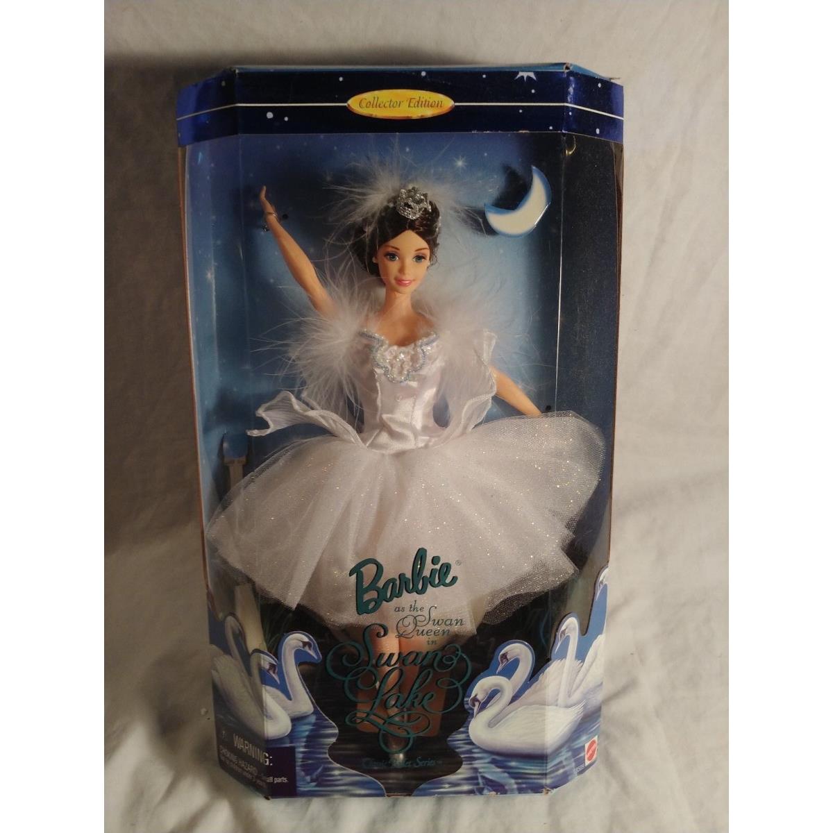 Vintage Mattel Barbie As The Swan Queen In Swan Lake Classic Ballet Series 1997