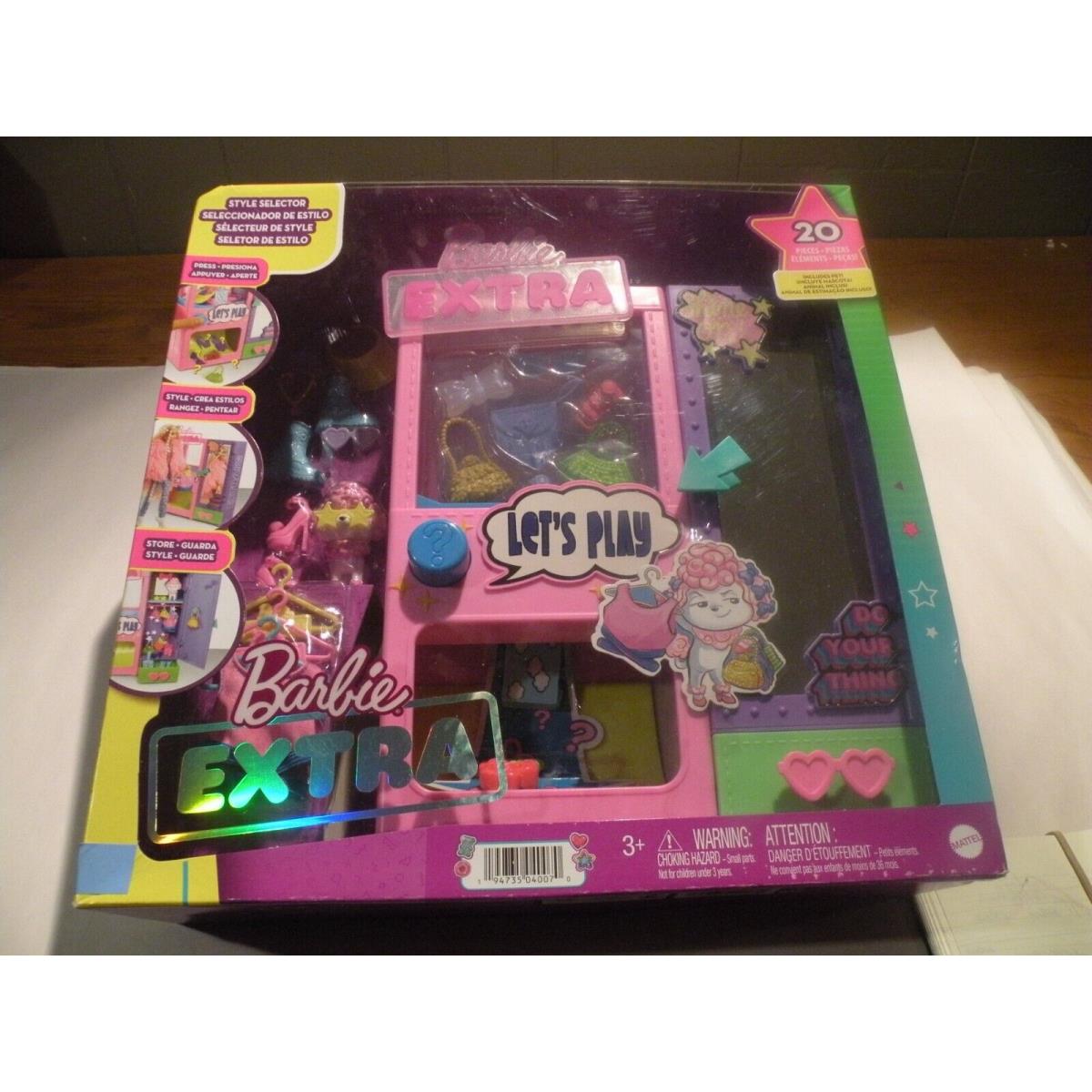 Mattel Barbie Extra Style Selector Hard TO Find