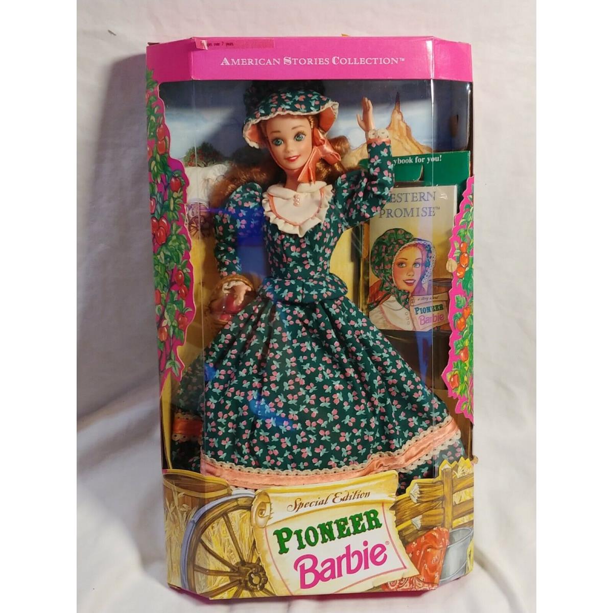 Vintage Mattel Pioneer Barbie American Stories Collection Special Edition 1994