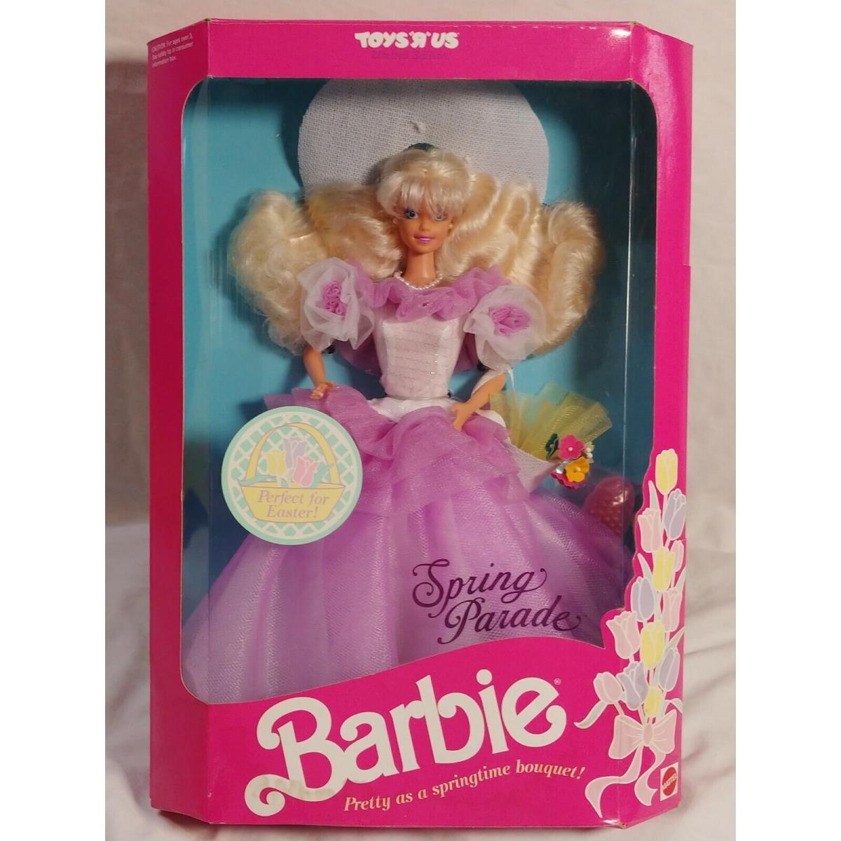 Mattel Spring Parade Barbie Toys R Us Limited Edition 1991