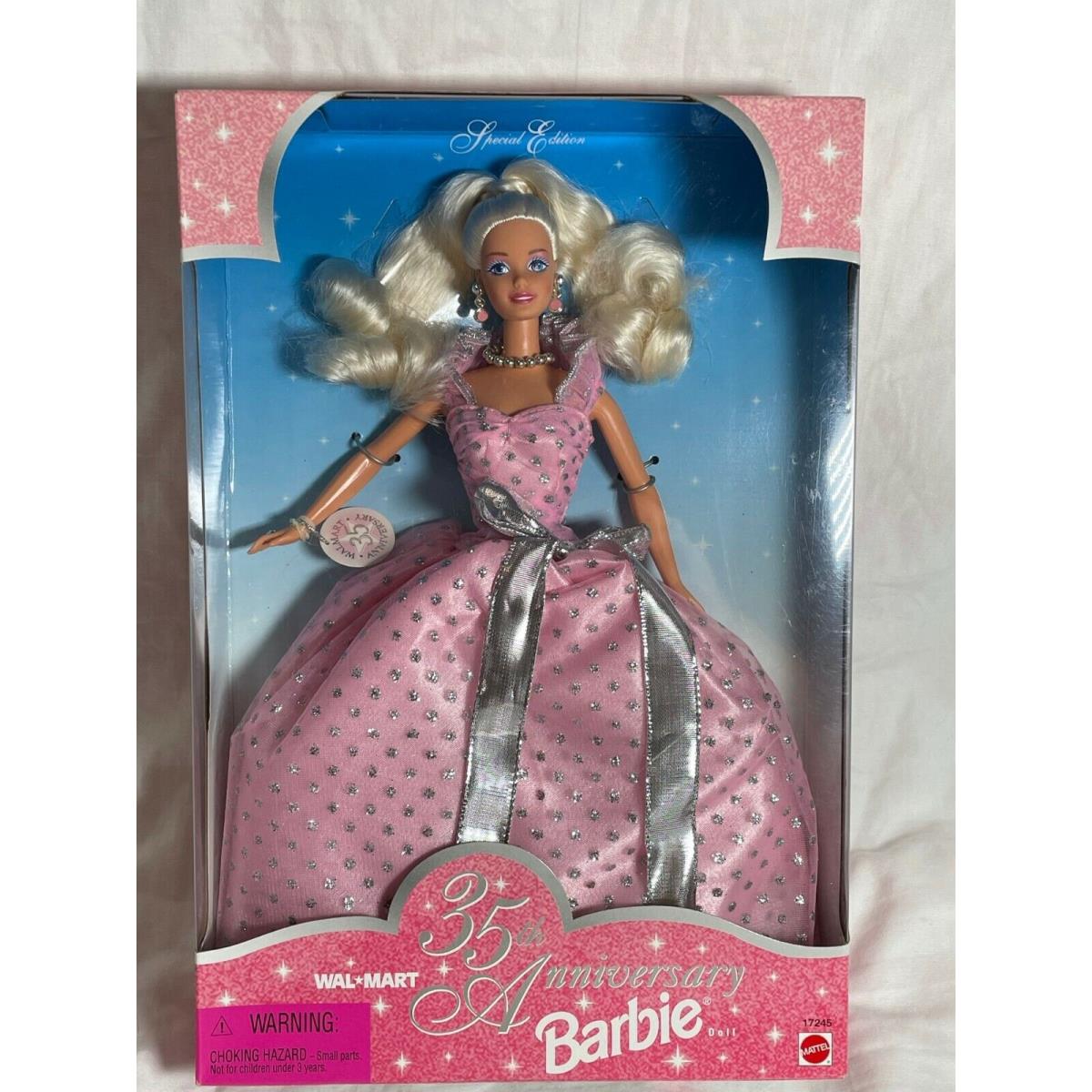 Mattel 35th Anniversary Barbie Walmart Special Edition 1997