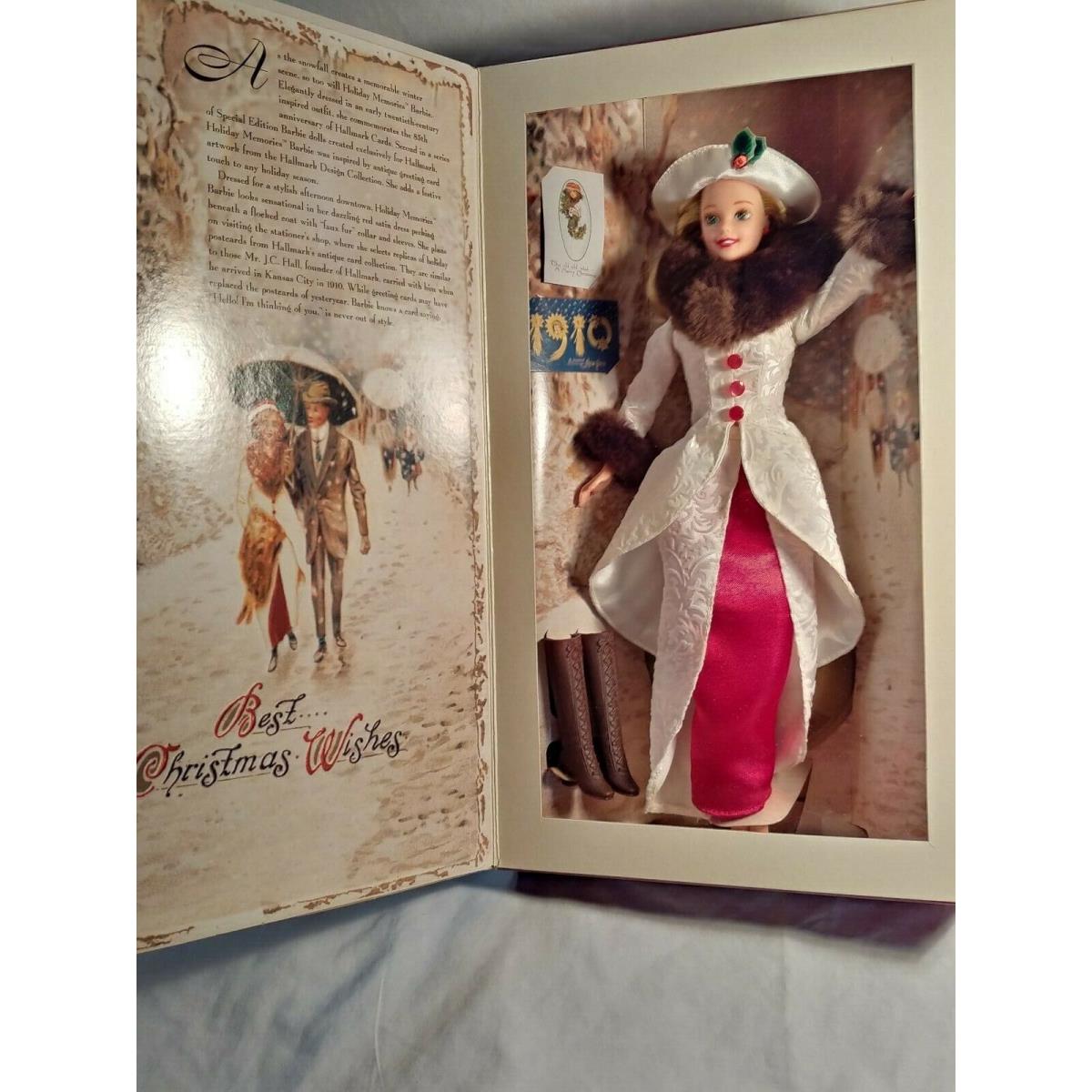 Mattel Hallmark Holiday Memories Barbie 1995