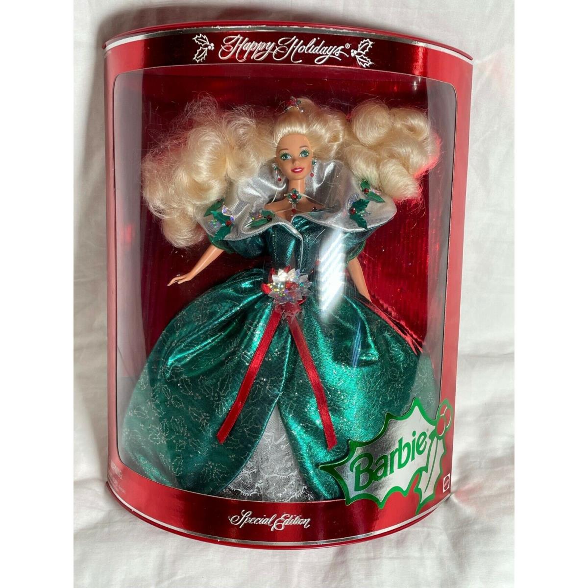 Mattel Happy Holidays Barbie Special Edition 1995