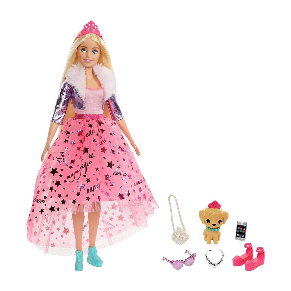 Barbie Princess Adventure Blonde Doll Set IN Stock