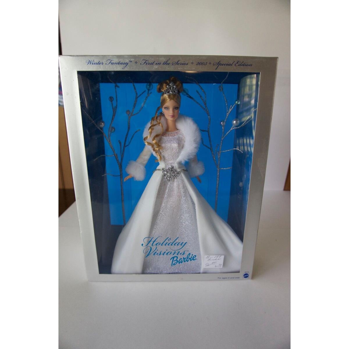 Barbie 2003 Winter Fantasy Holiday Visions Special Edition Doll