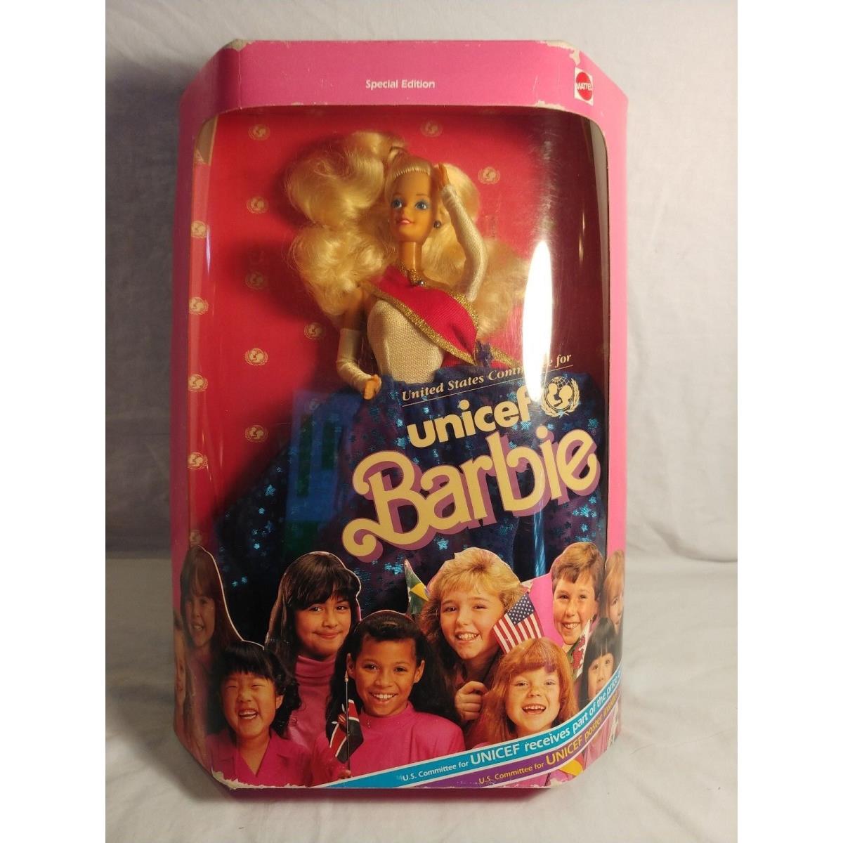 United States For Unicef Barbie Special Edition 1989