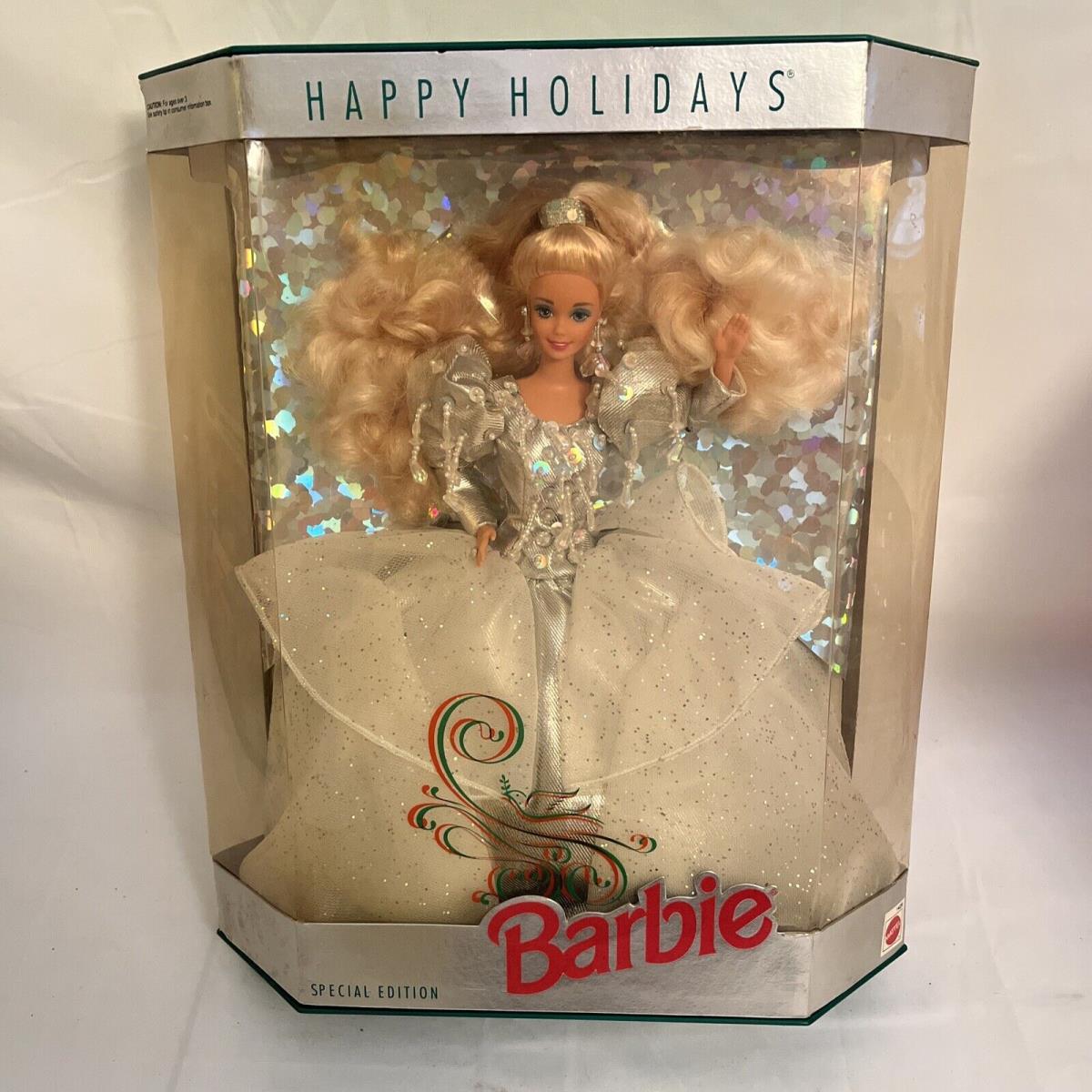 Happy Holidays Barbie Special Edition 1429 Mattel Doll 1992 Christmas