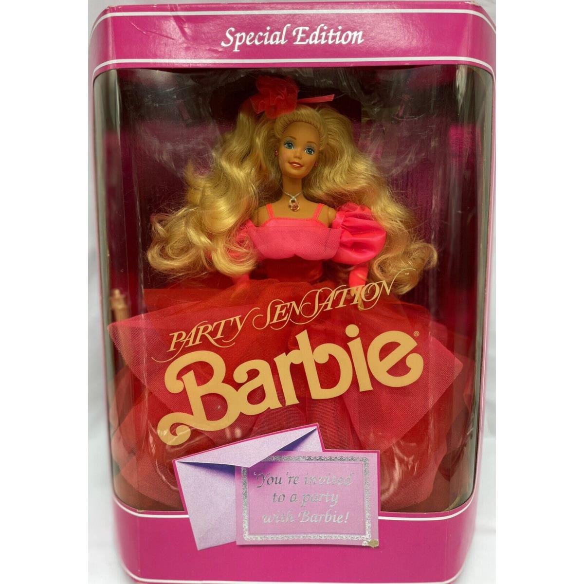 1990 Party Sensation Barbie Special Edition Doll 9025