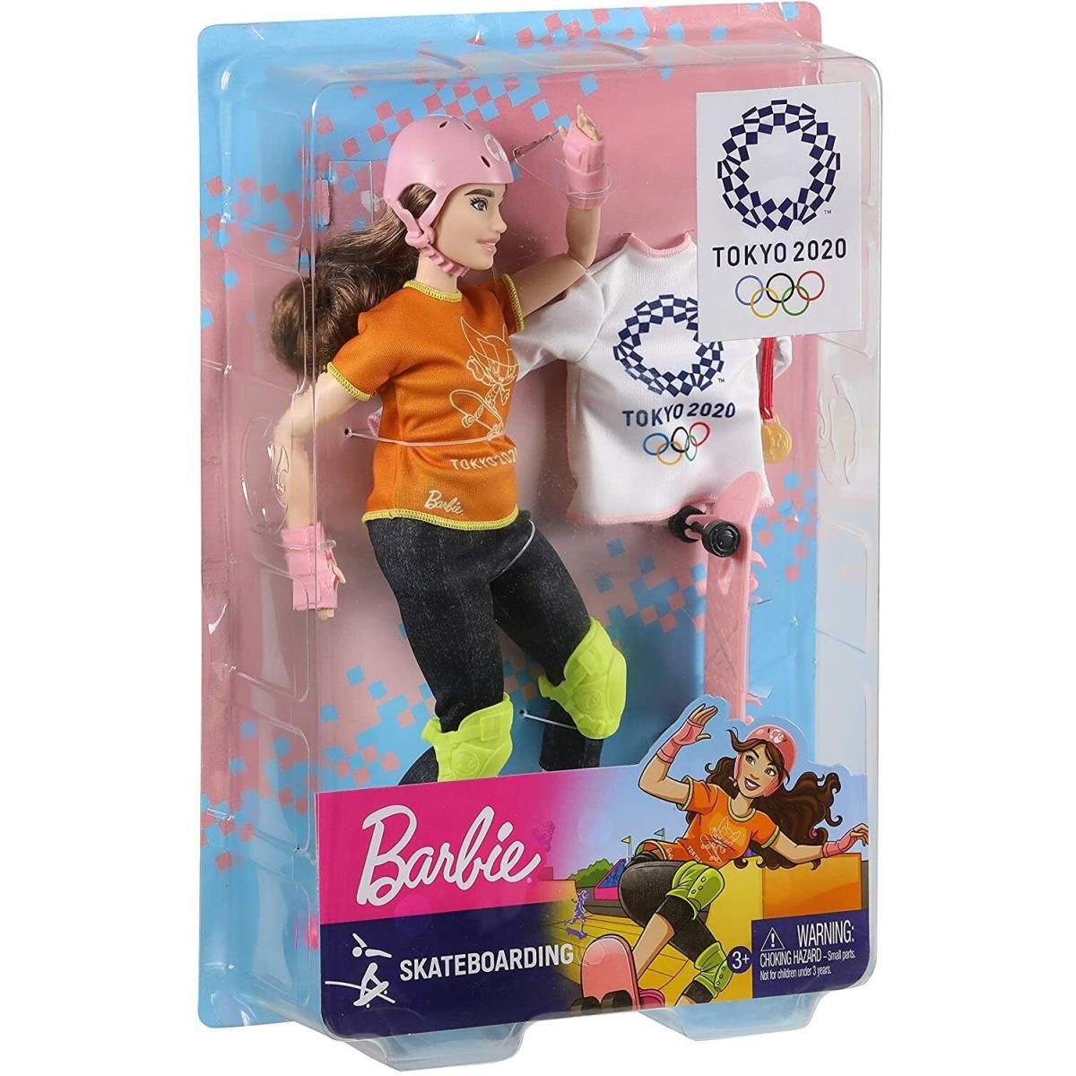 Skateboarding Tokyo 2020 Olympics Barbie Rare