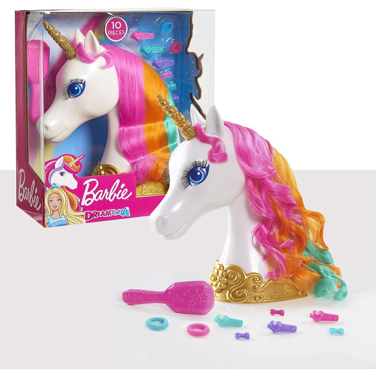 Barbie Dreamtopia Unicorn Styling Head Set Horse Lovers Christmas Gift Kit