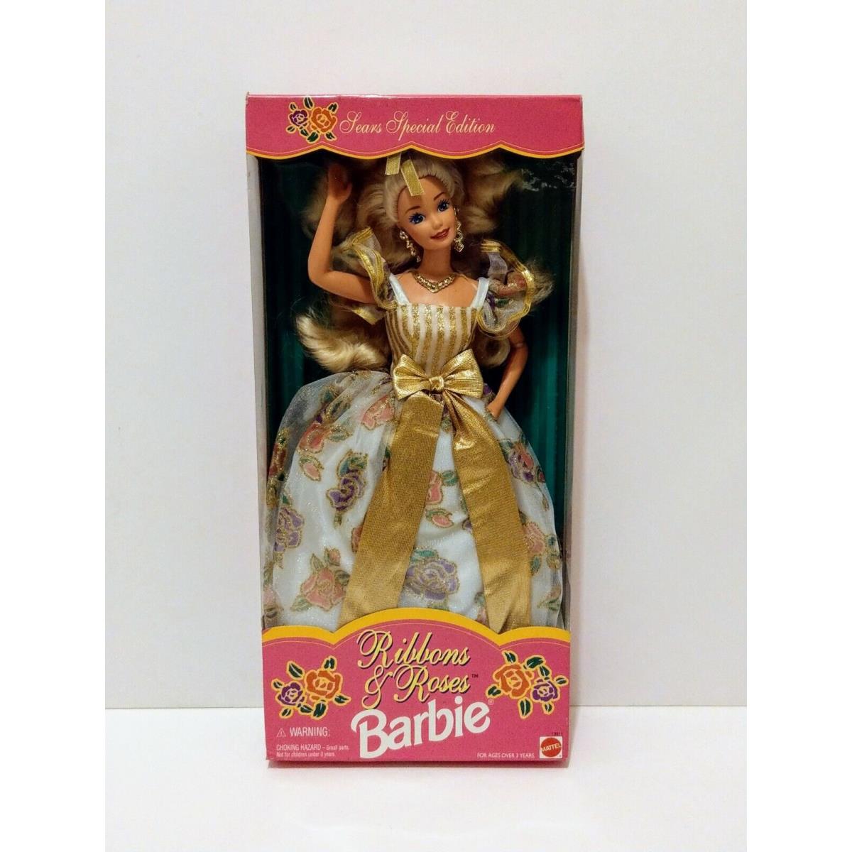 Barbie Ribbons Roses Special Edition Barbie Doll 1994 Mattel