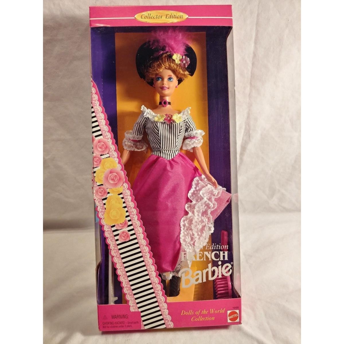 Barbie Dolls Of The World French Barbie 1996