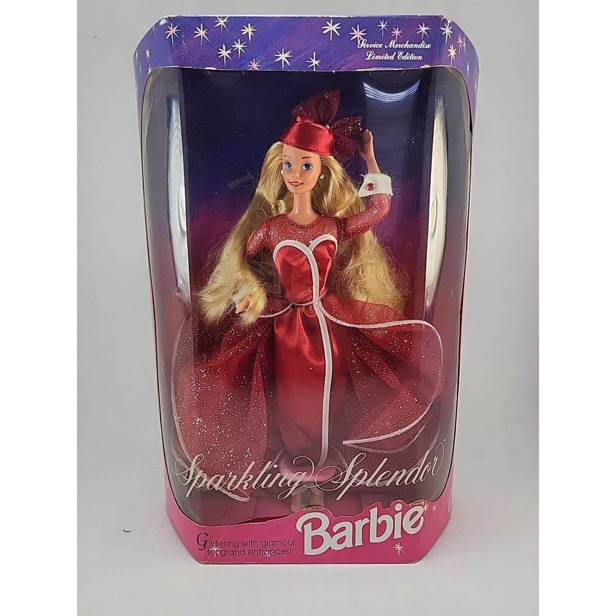 Vintage 1993 Sparkling Splendor Barbie Service Merchandise Limited Edition