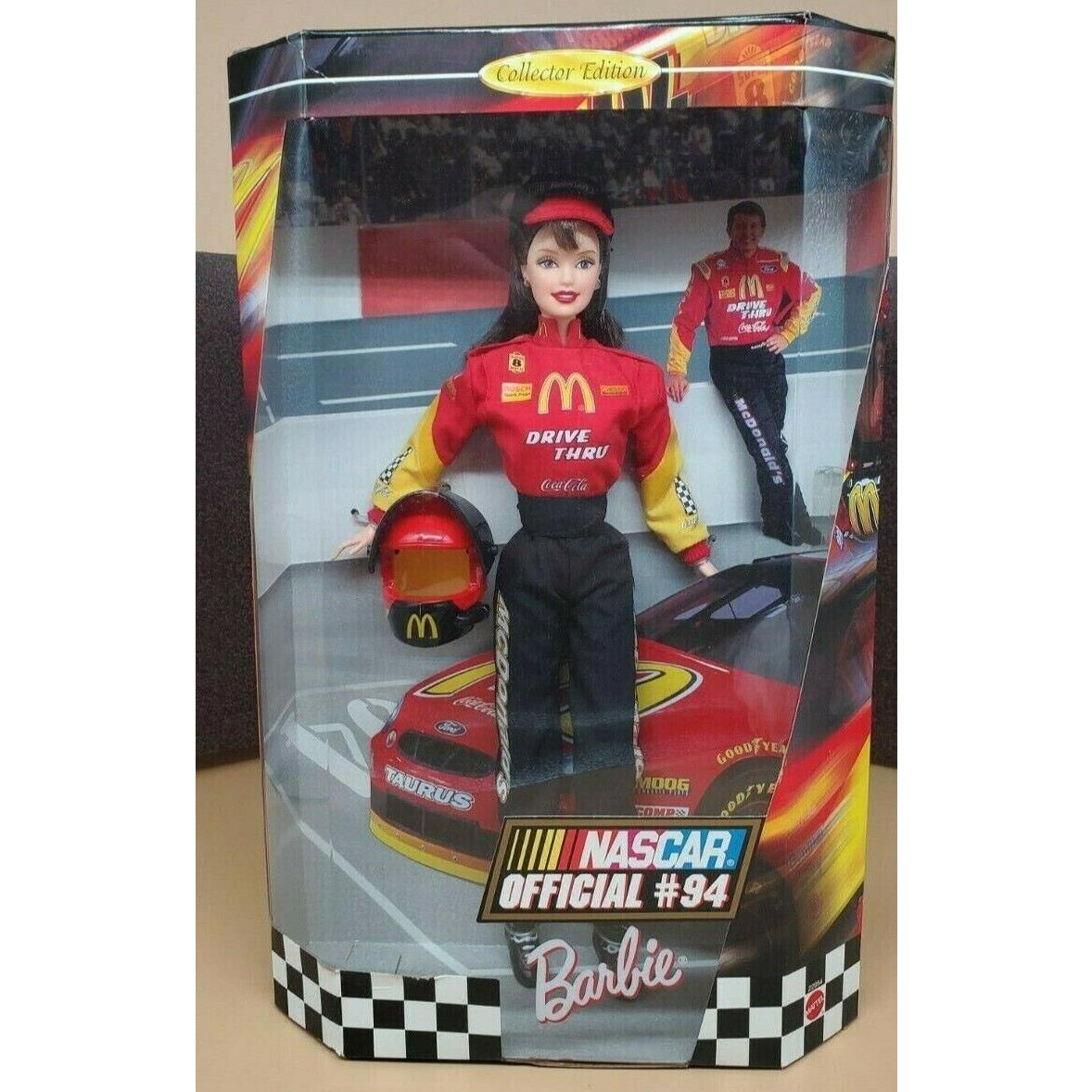 Nascar Official Number 94 Barbie Collectors Edition- Mcdonalds Mattel