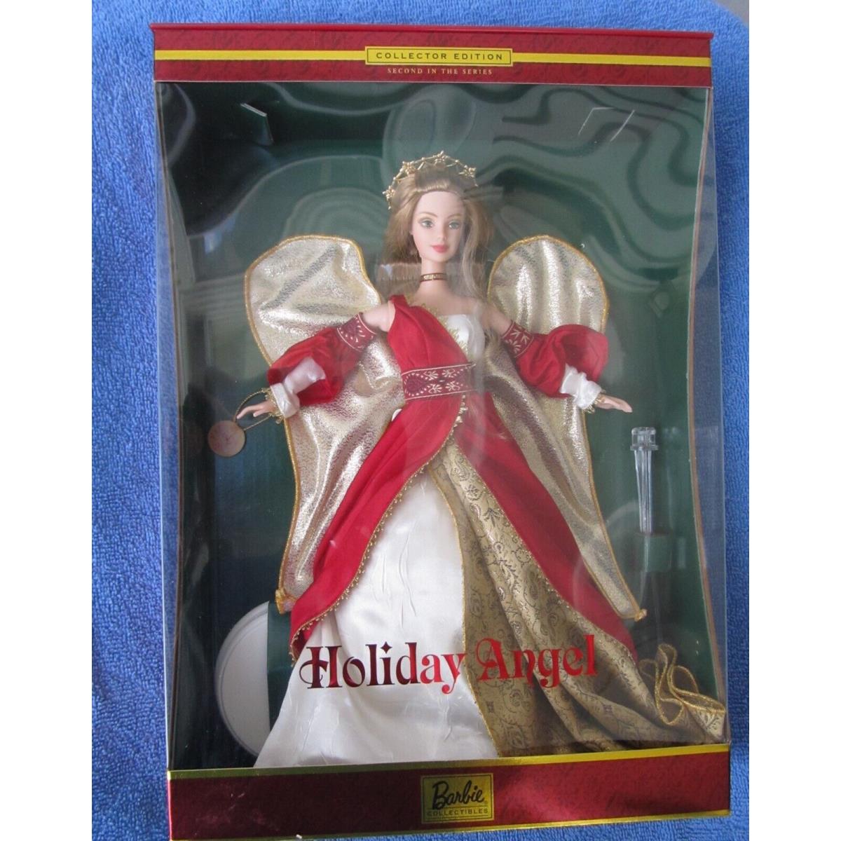 Collector Edition Holiday Angel Barbie 2nd in The Series 2000