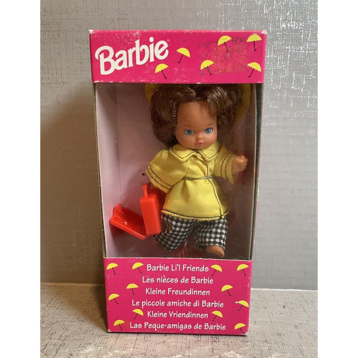 Mattel 1993 Barbie Li`l Friends - European Version Rare Htf 4 Doll