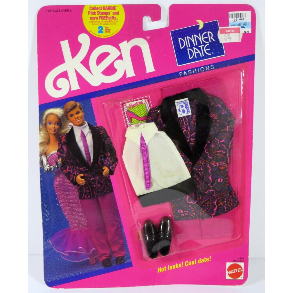 L5 Barbie Doll 1990 Dinner Date Fashion Ken 4944