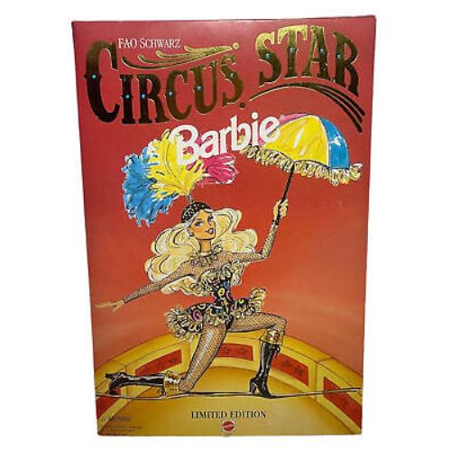 Barbie Fao Schwarz Circus Star Barbie 1994 13257 Box