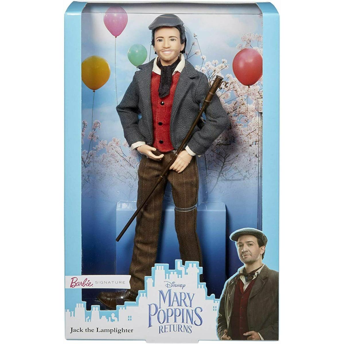 Disney Mary Poppins Returns Jack The Lamplighter Barbie Doll FRN83