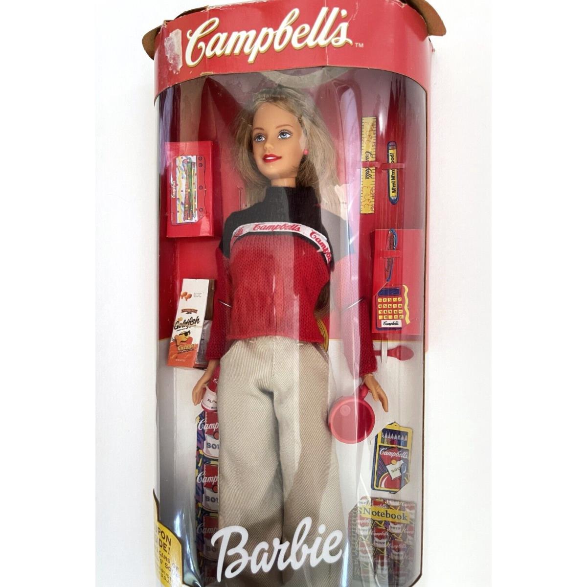 Special Edition Campbell`s Alphabet Soup Barbie Doll