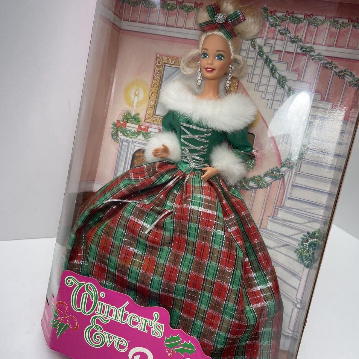 1994 Winter`s Eve Barbie Doll Special Holiday Edition 13613 Mattel Vintage -new