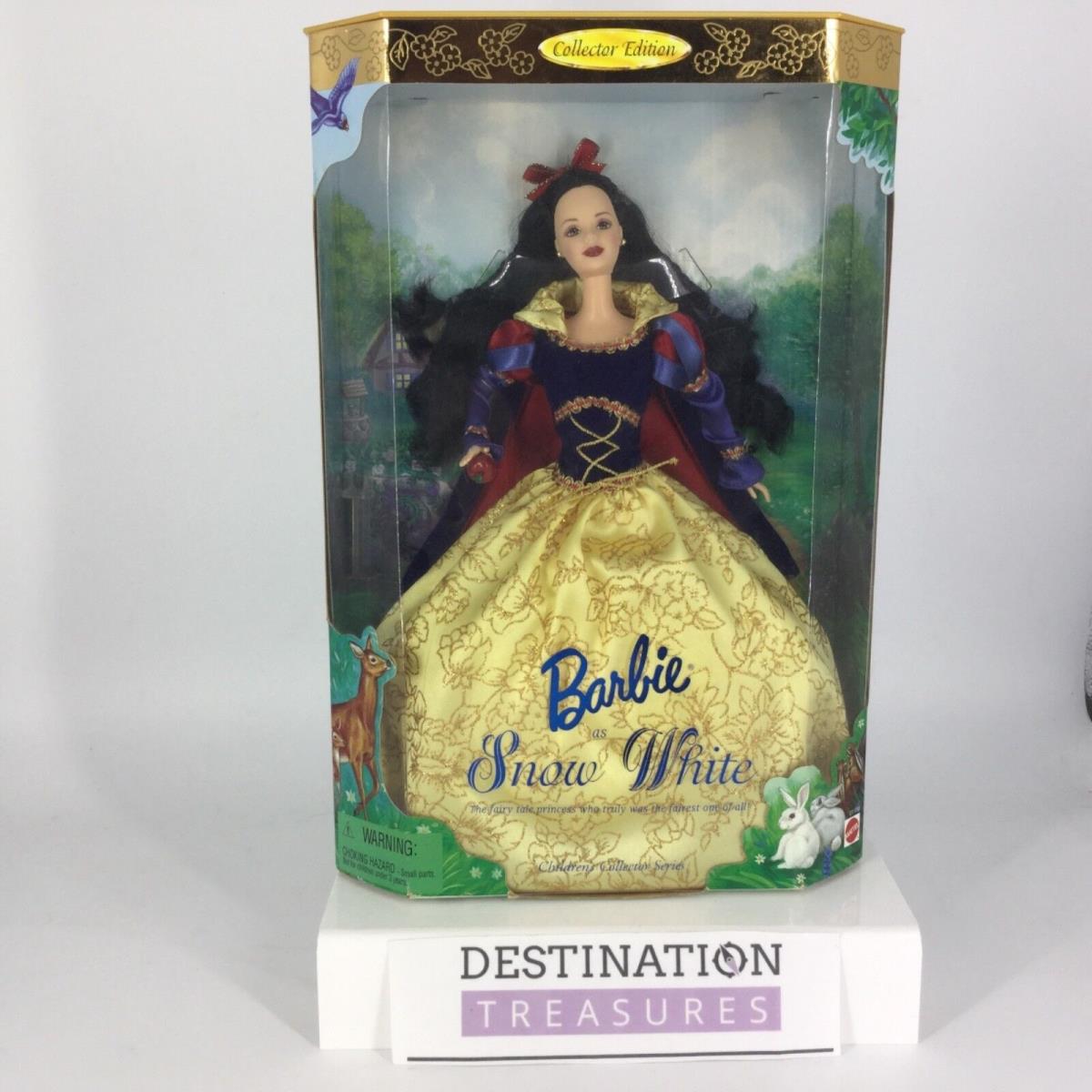 Barbie Doll Snow White Collector Edition Doll with Stand Nrfb