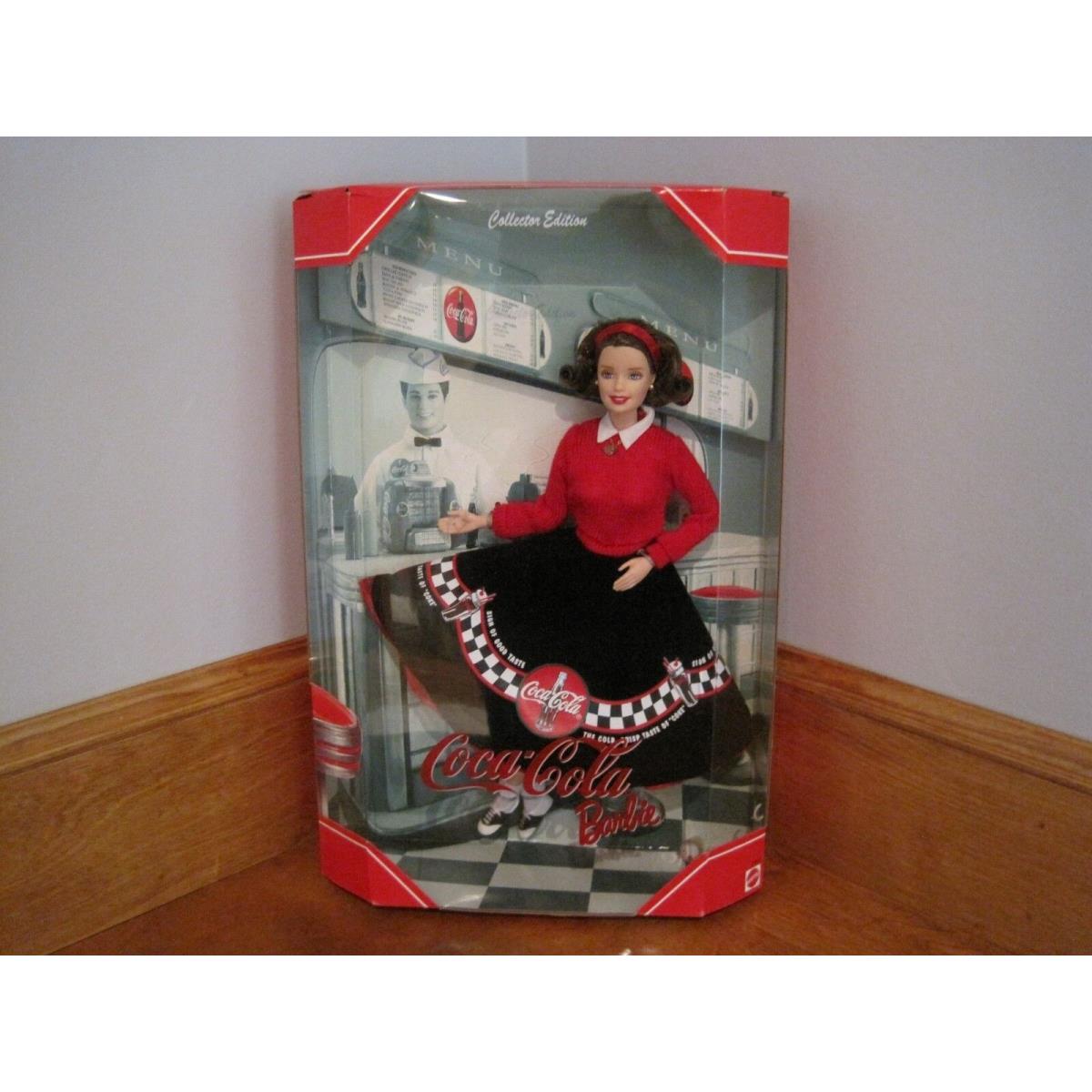 1999 Coca-cola Soda Fountain Barbie---collector EDITION----2ND IN Series