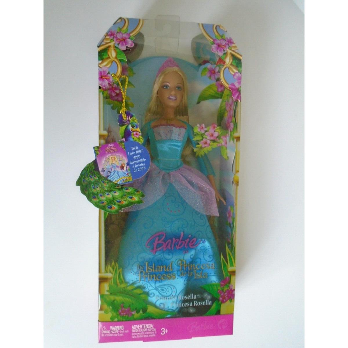2007 Island Princess Rosella Barbie Doll Nrfb