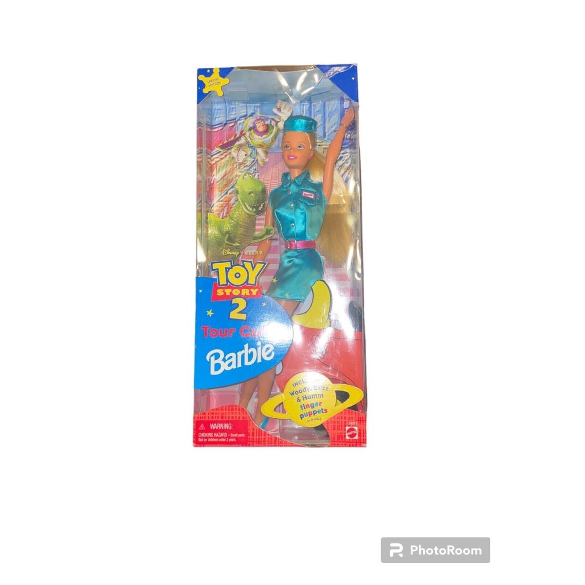 Mattel Toy Story 2 Barbie - Includes Woody Buzz Hamm Finger Puppets