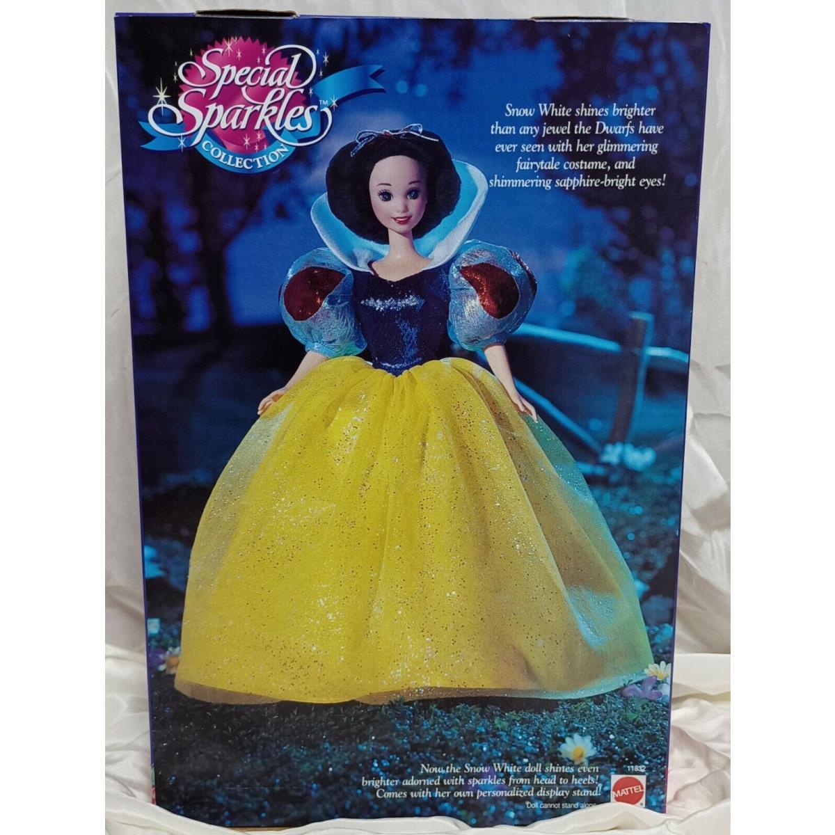 Disney`s Snow White Sparkle Eyes Barbie Special Sparkles Collection