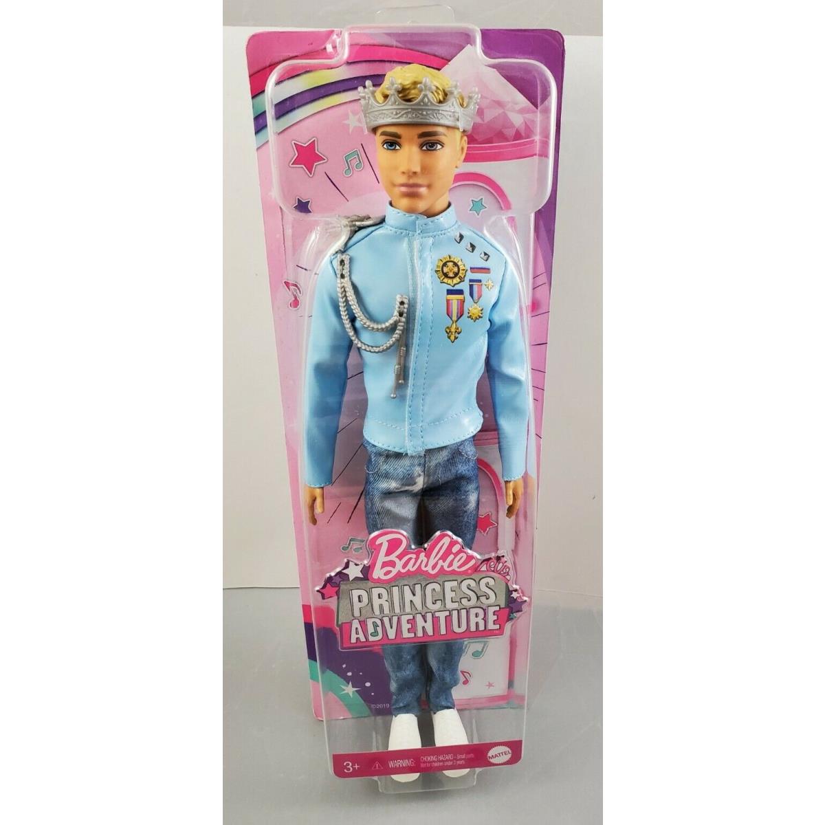 in The Box Barbie Princess Adventure Prince Ken Doll Fashion Jeans Blue