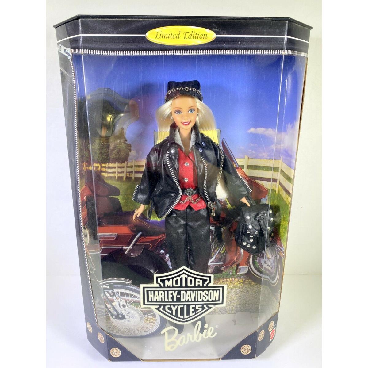 Barbie Doll 1997 Harley Davidson Motor Cycles Blonde 17692