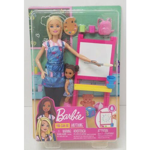 Mattel - Barbie At Your Work Art Teacher Set GJM29