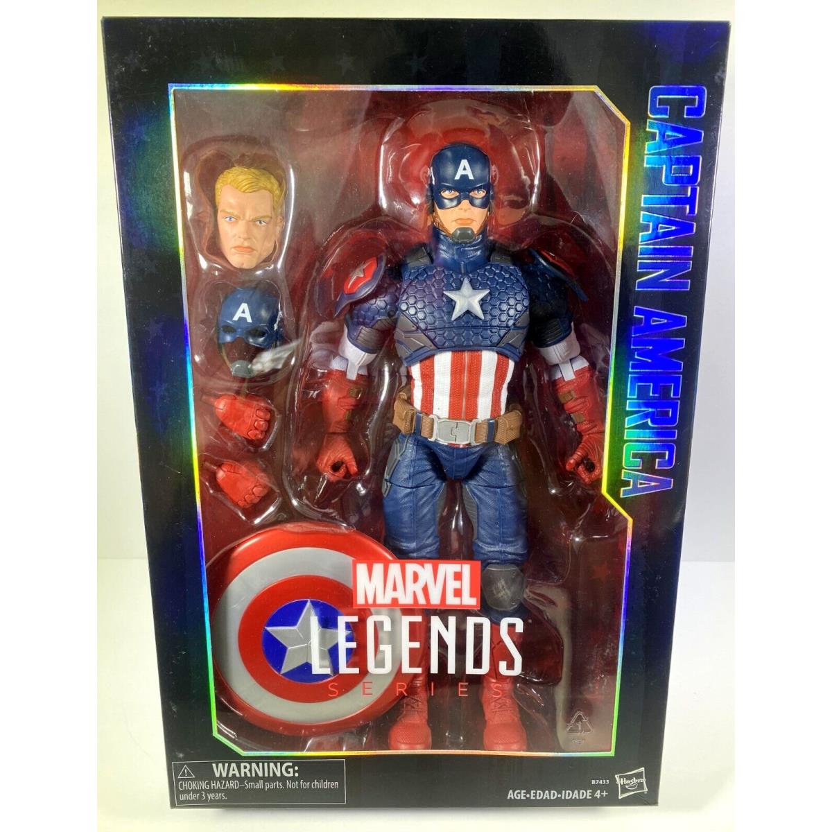 Action Figure Marvel Legends 12 Series Captain American Hasbro