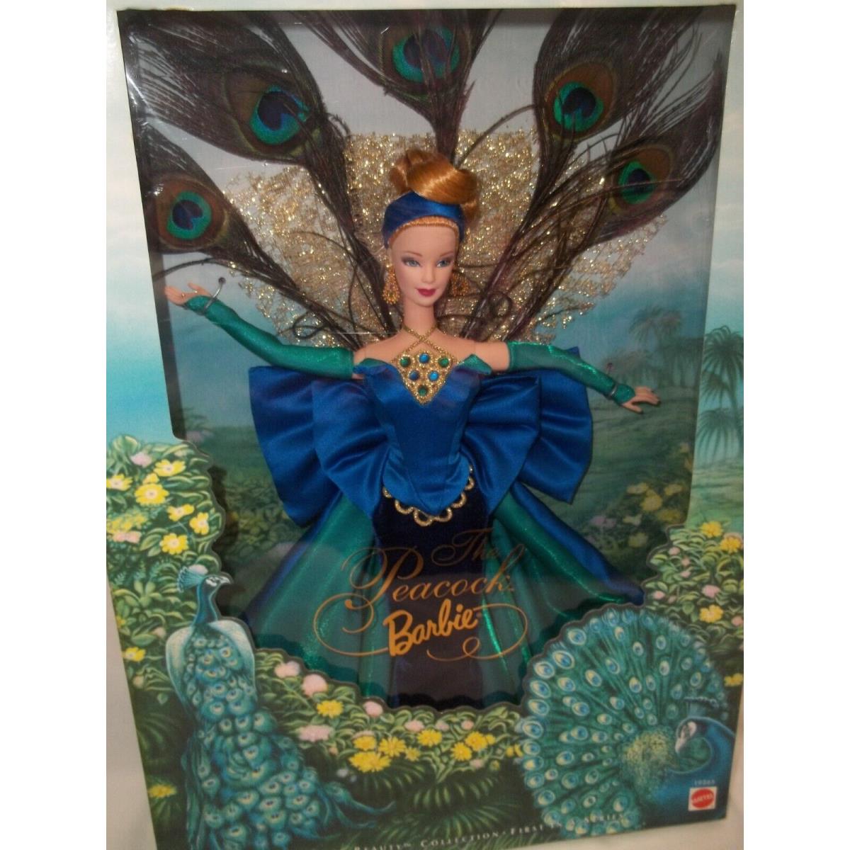 1998 Peacock Barbie. Birds Of Beauty Collection 1st In Series. 19365 Very Nice