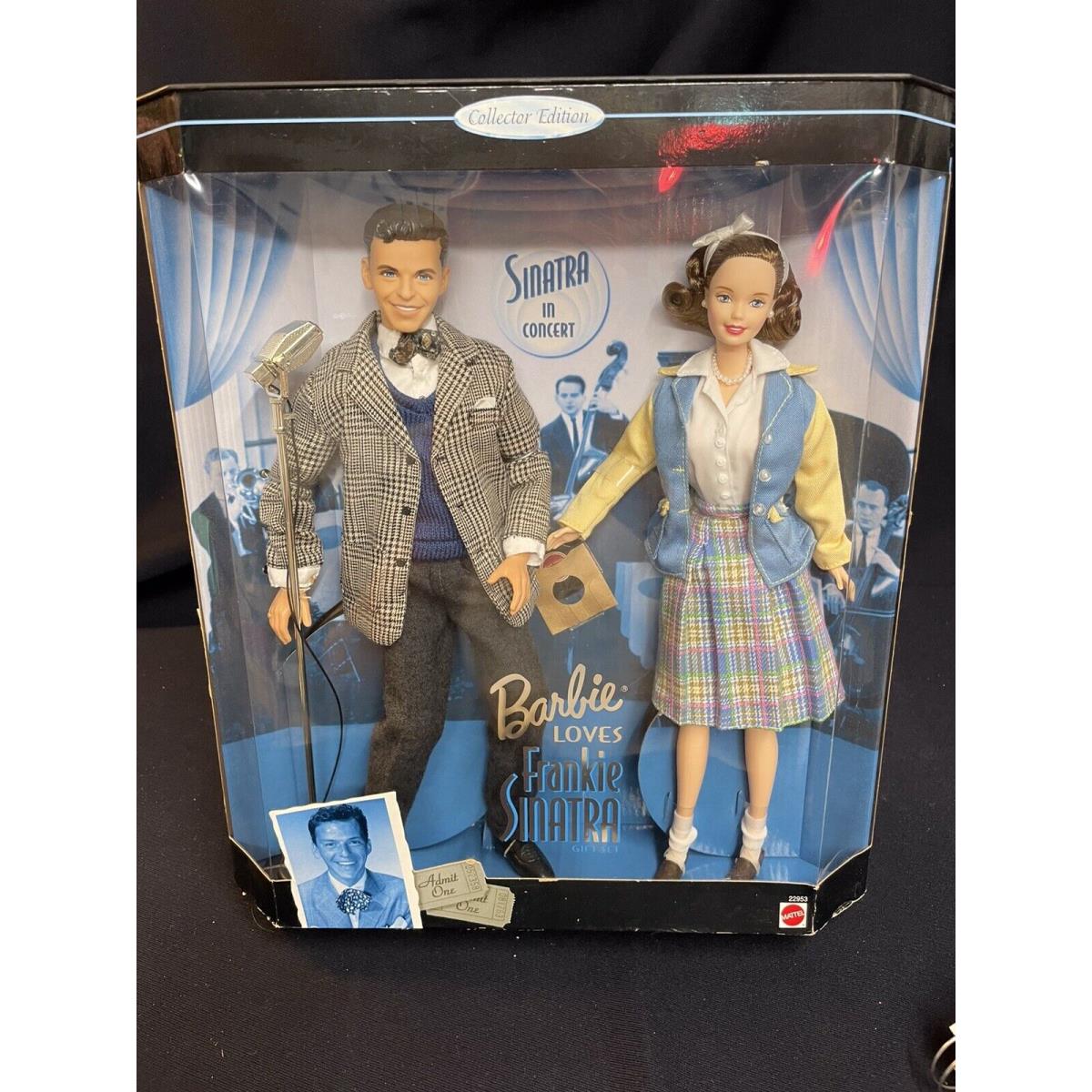 Barbie Loves Frankie Sinatra Gift Set Sinatra In Concert Vintage Mattel 1999