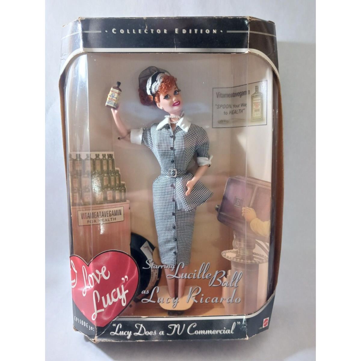 Vintage Rare Barbie I Love Lucy Lucille Ball Lucy Ricardo Ep 30 1997