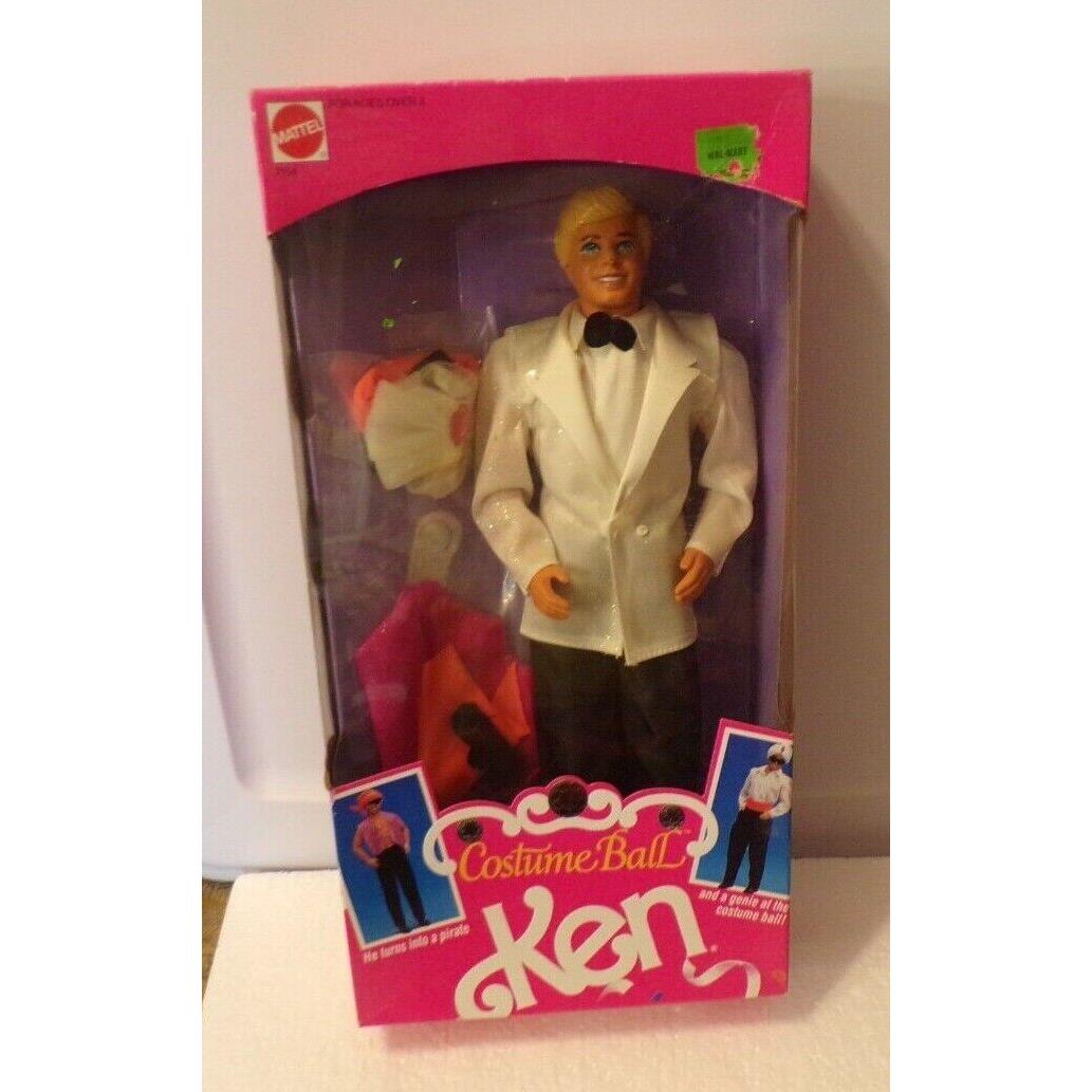 Look 1990 7154 Mattel Costume Ball Ken Doll HE Turns Into A Pirate