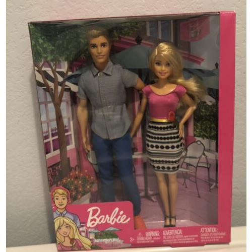Mattel Barbie Ken Fashionistas 2 Dolls Giftset