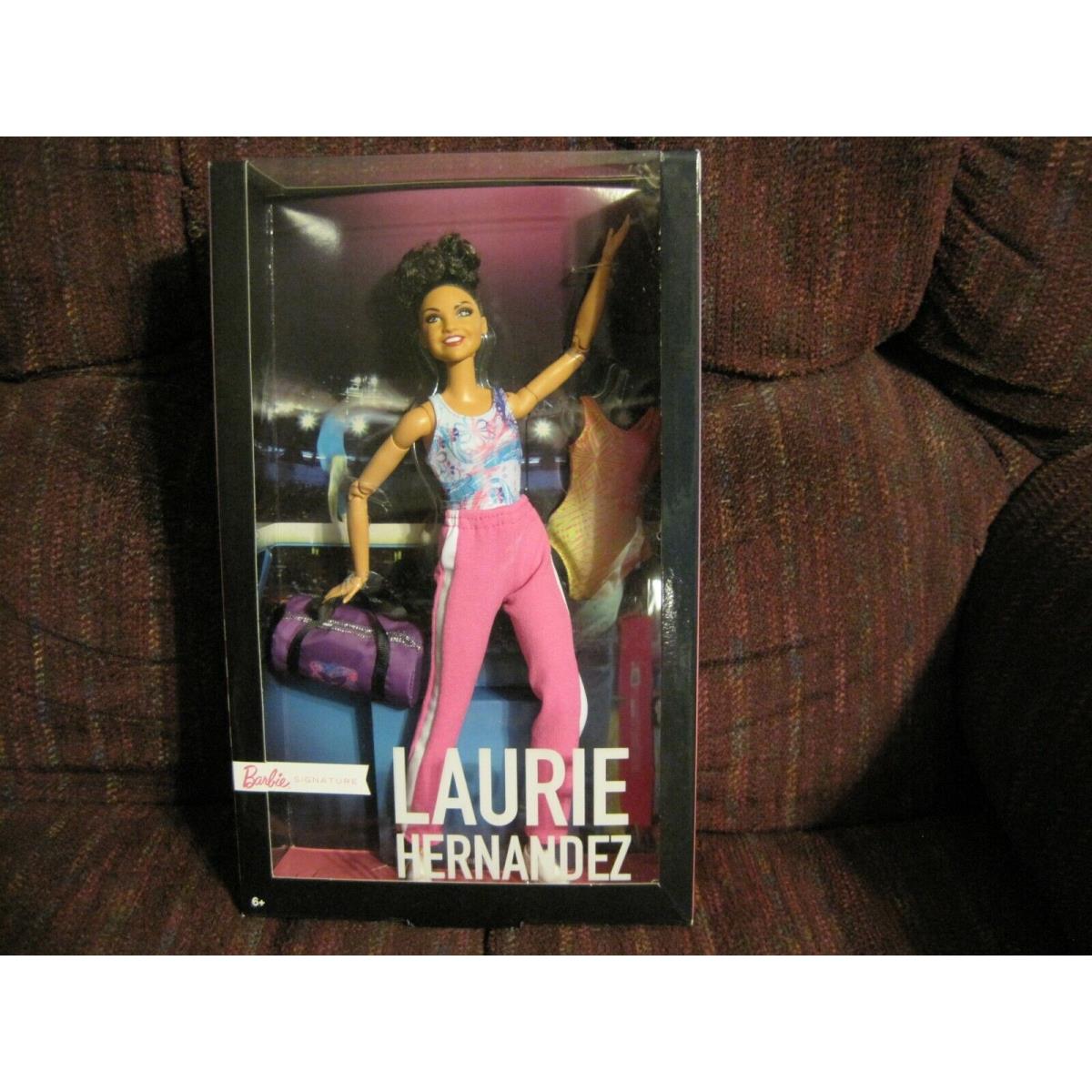 2018 Barbie Laurie Hernandez--barbie Signature--new