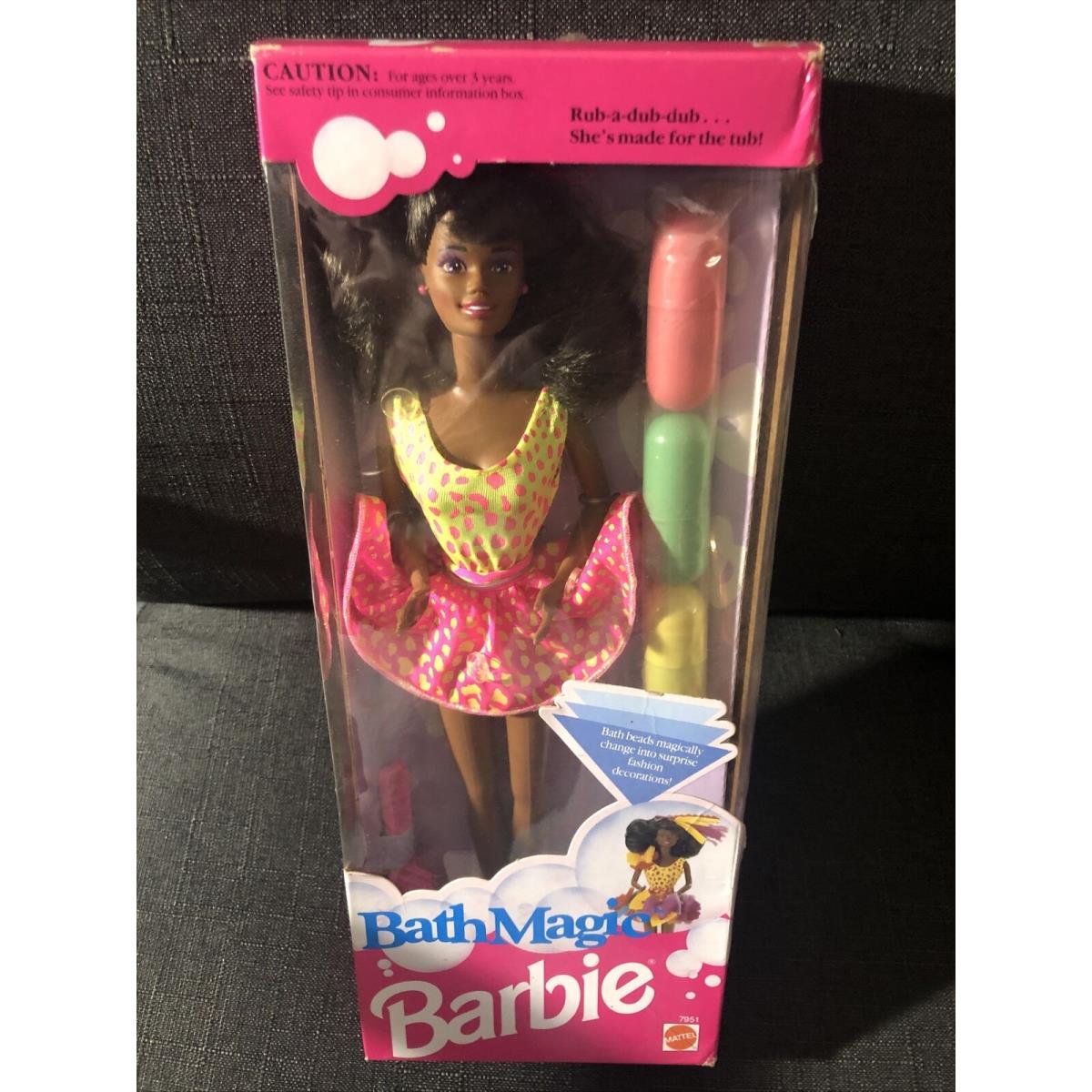 Vintage 1991 Bath Magic Barbie Doll 5274 Nrfb