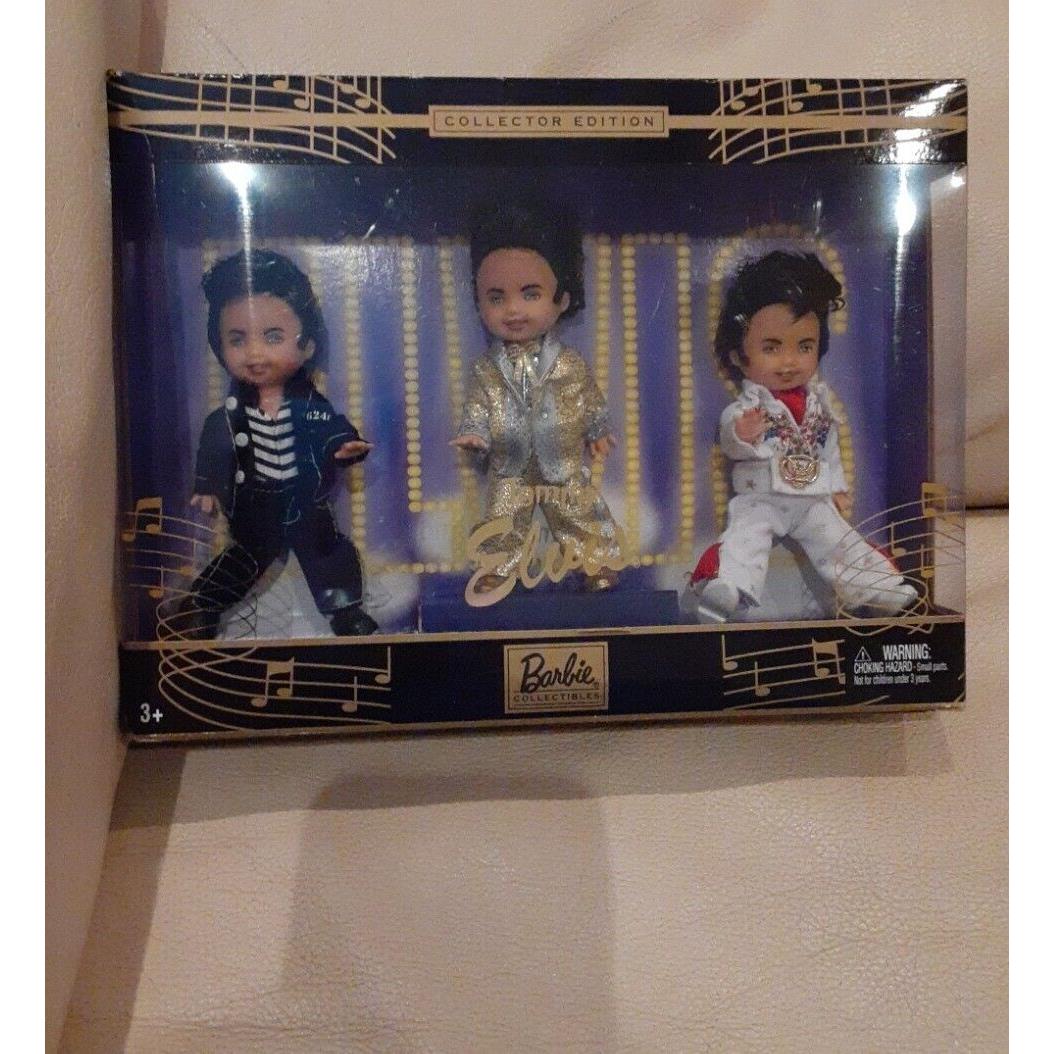 Elvis Presley Tommy Kelly Barbie Collector Edition Doll Set 2003 Mattel B3465