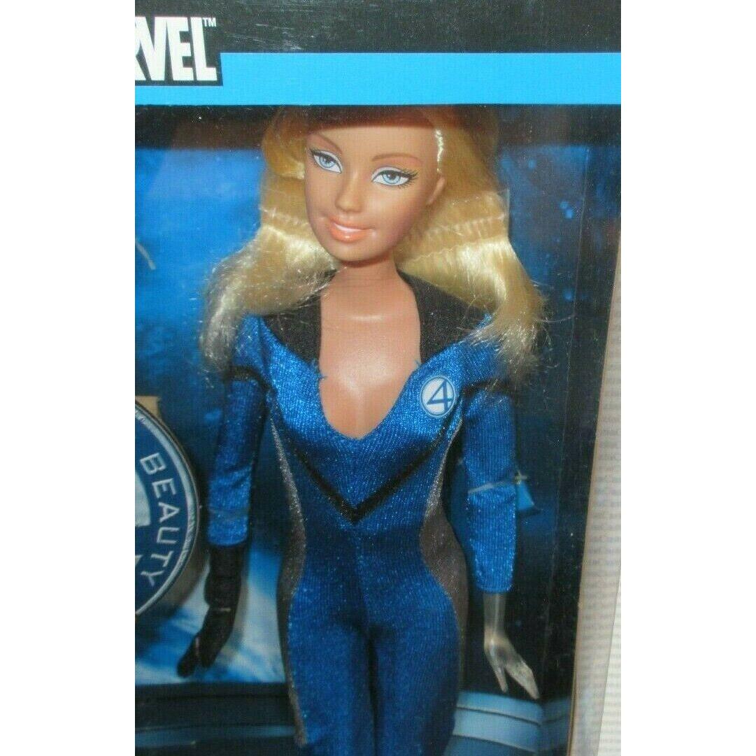 Nrfb Barbie Doll 2005 Mattel Marvel Fantastic Invisible Woman Nrfb J0869